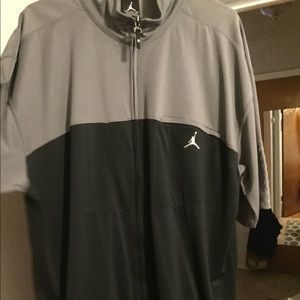 Air Jordan Zip up Shirt